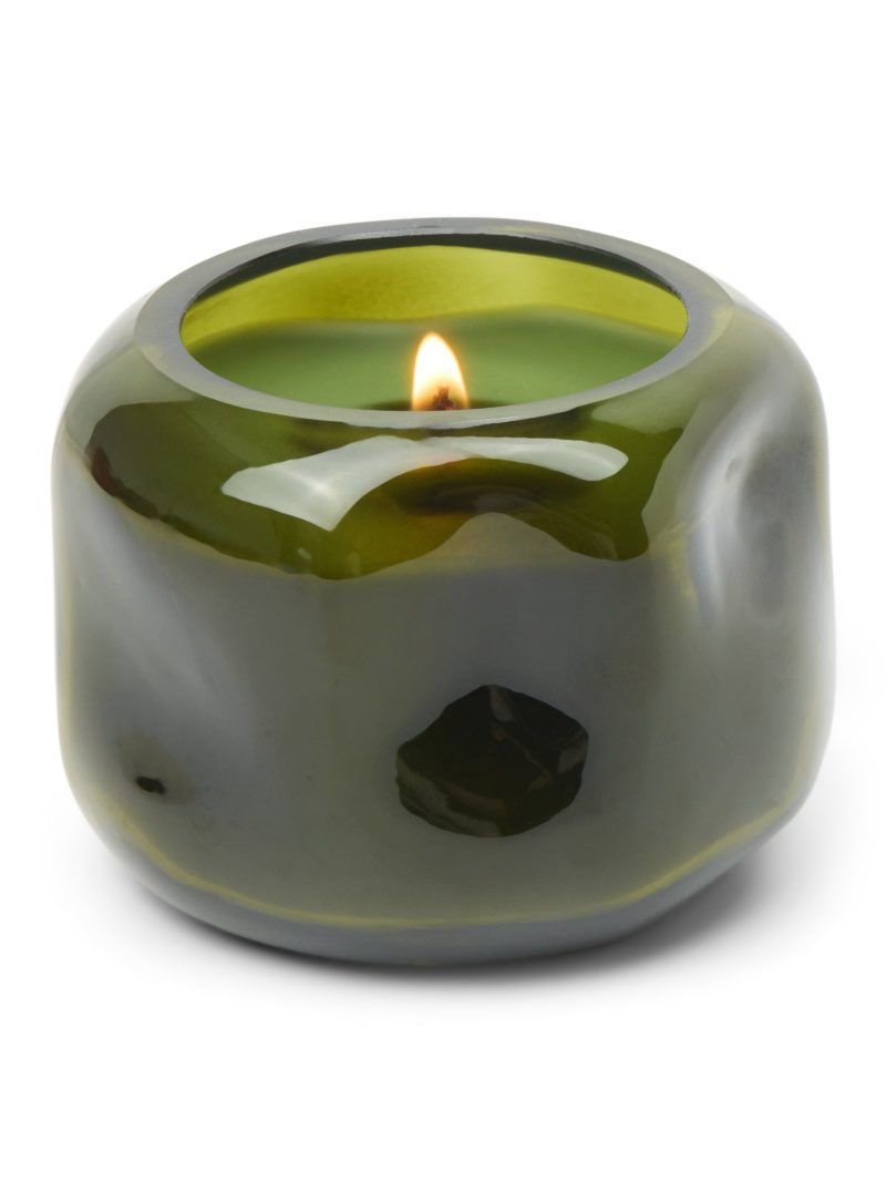 Basalt 5-oz Soy Wax Candle, Wild Fig & Cedar